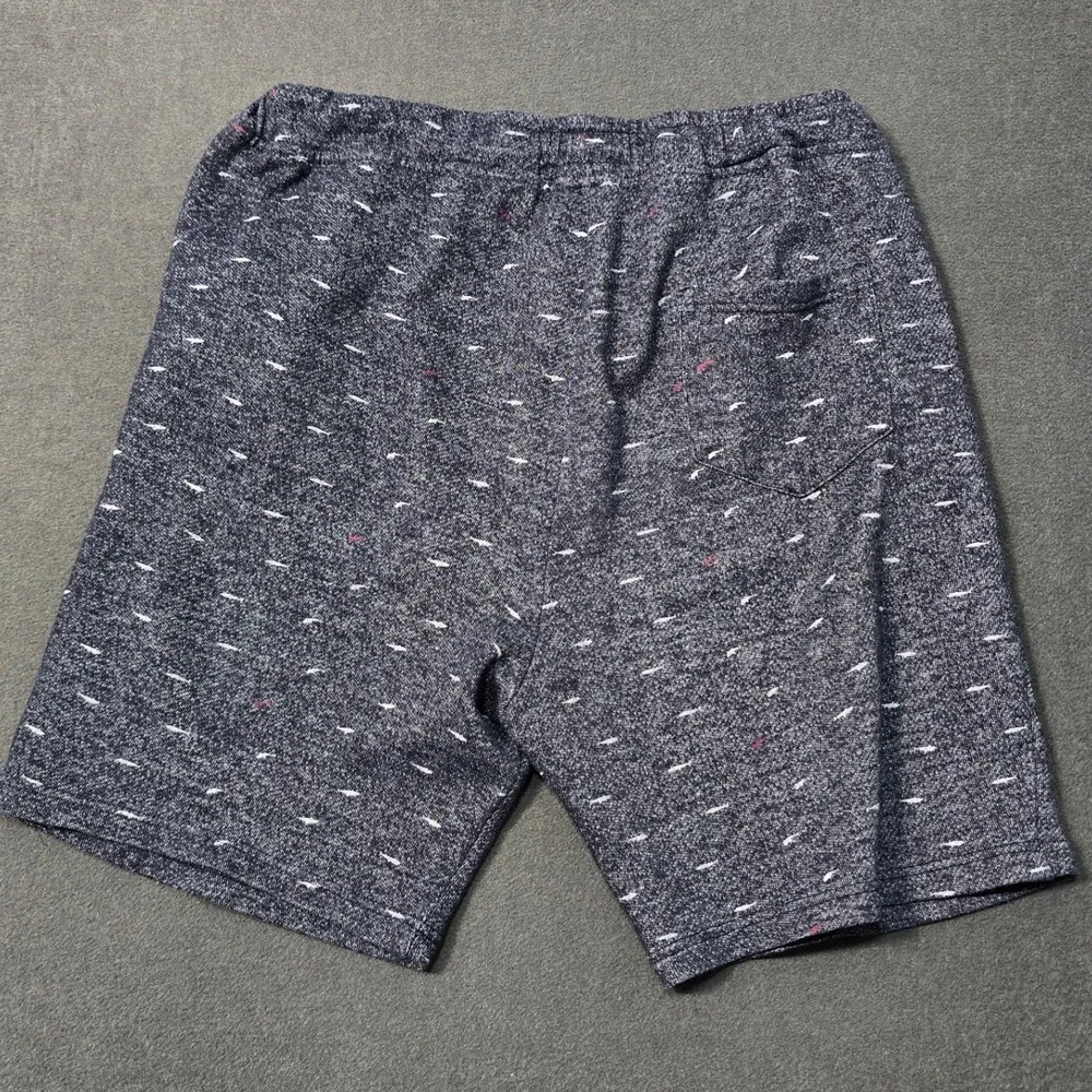 Public Record Vacation‎ Travel/Gym Shorts Dark Heather Speckled Print Large